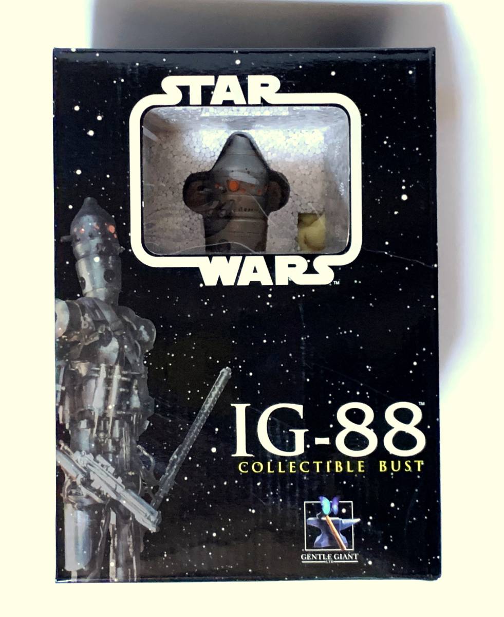 送料無料】スターウォーズ◇ IG-88 ミニバストフィギュア◇ジェントル 