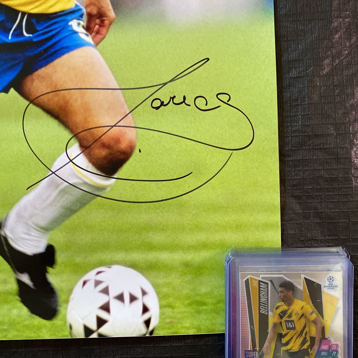 元ブラジル代表 ジーコ ウディネーゼ 証明書付き 直筆サイン入りフォト