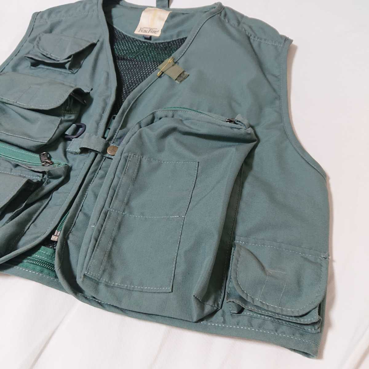 ティムコ Foxfire フォックスファイヤー フィッシングベスト ビンテージ フィッシングベスト | アウトドア用品・アウトドアグッズの中古通販