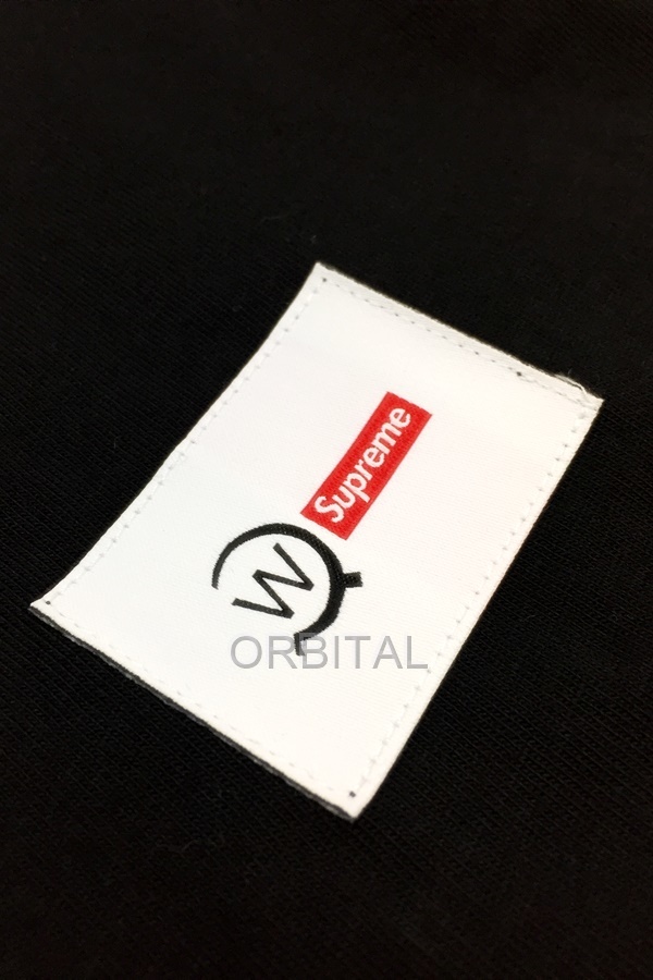 代官山)シュプリーム Supreme × WTAPS 21FW Sic'em! Tee プリント Tシャツ サイズL ブラック メンズ ロゴ Supreme | WTAPS Jacket Varsity 半袖