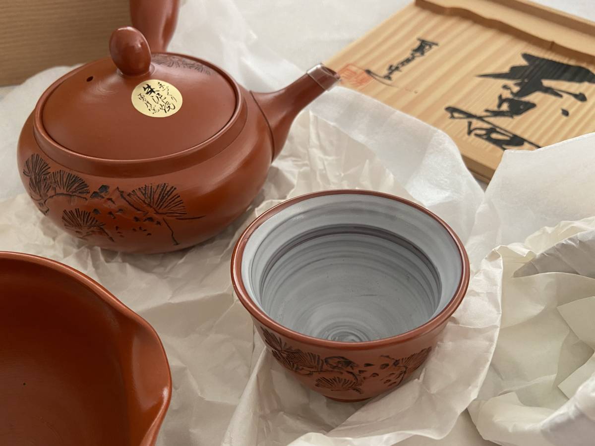 □ 常滑焼 □ 勇月窯 の 茶器 7点セット □ お茶 中国 台湾 急須  