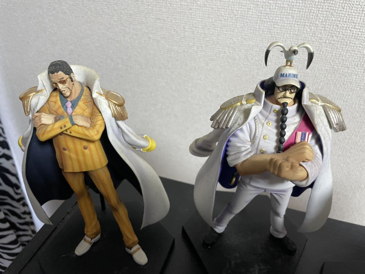 ワンピース Dxフィギュア 海軍 センゴク ガープ 赤犬 青キジ 黄猿 5種 One Piece 売買されたオークション情報 Yahooの商品情報をアーカイブ公開 オークファン Aucfan Com