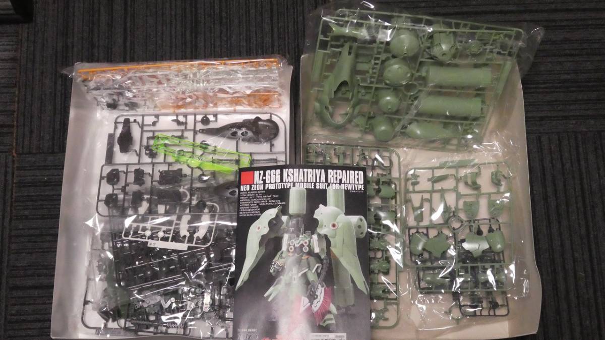 HGUC 1&frasl;144 クシャトリヤ・リペアード NZ-666 クシャトリヤ 機動戦士ガンダムUC 再販) 機動戦士ガンダムUC(ユニコーン 未組立 レビュー HG BANDAI (機動戦士ガンダムUC | 価格.com ポッチのガンプラ＋