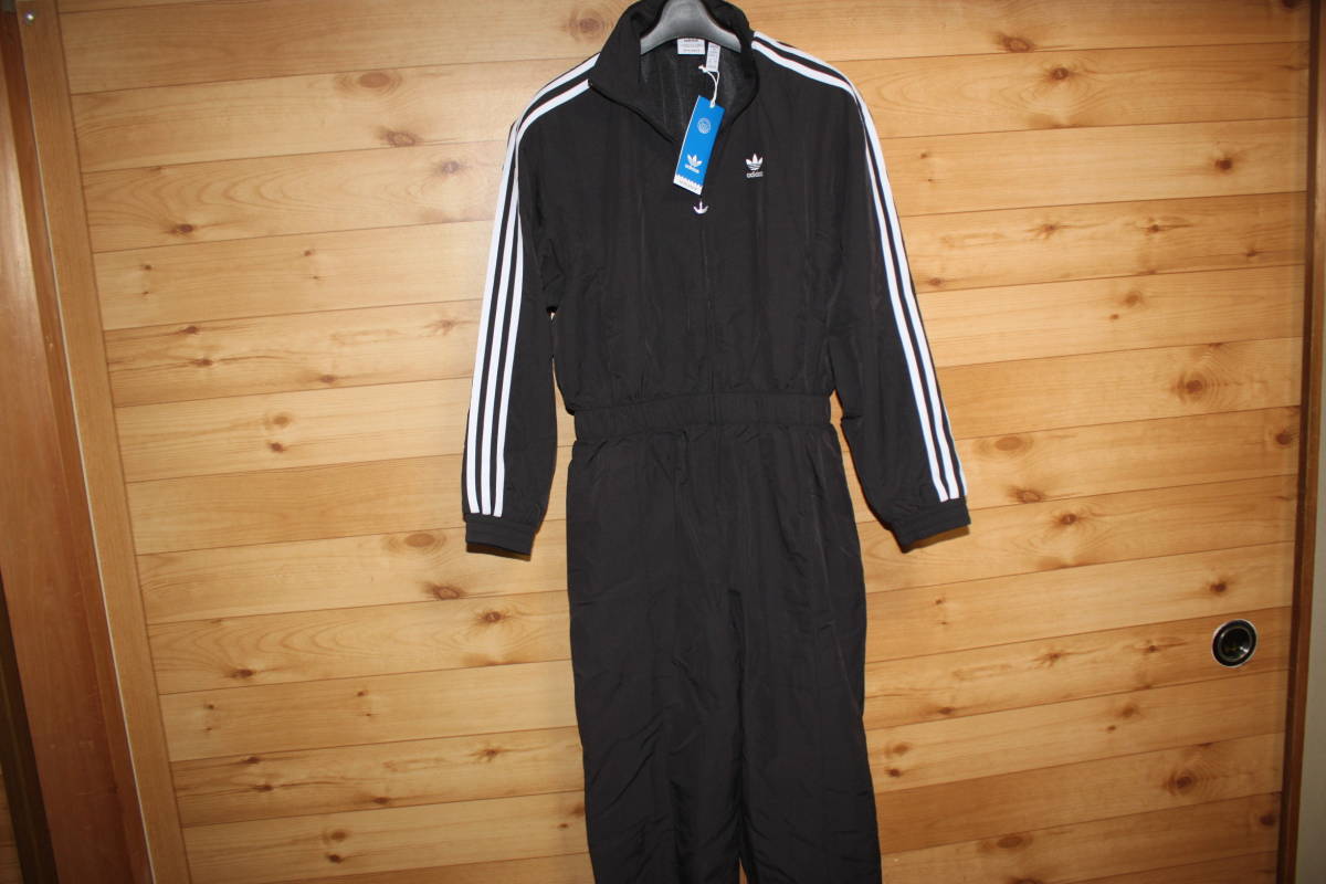 未使用アディダスadidasオリジナルス ツナギ レディースM アディカラー 