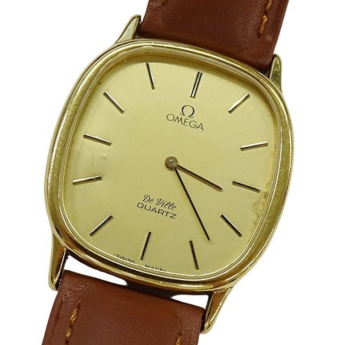 高品質定番 ヤフオク! OMEGA De Ville クォーツ ステンレス 腕時計 オメガ HOT定番