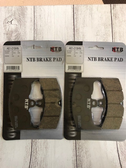 ☆送料無料☆NTB CBX400F/F2 前後ブレーキパッド 1台分 【公式通販】