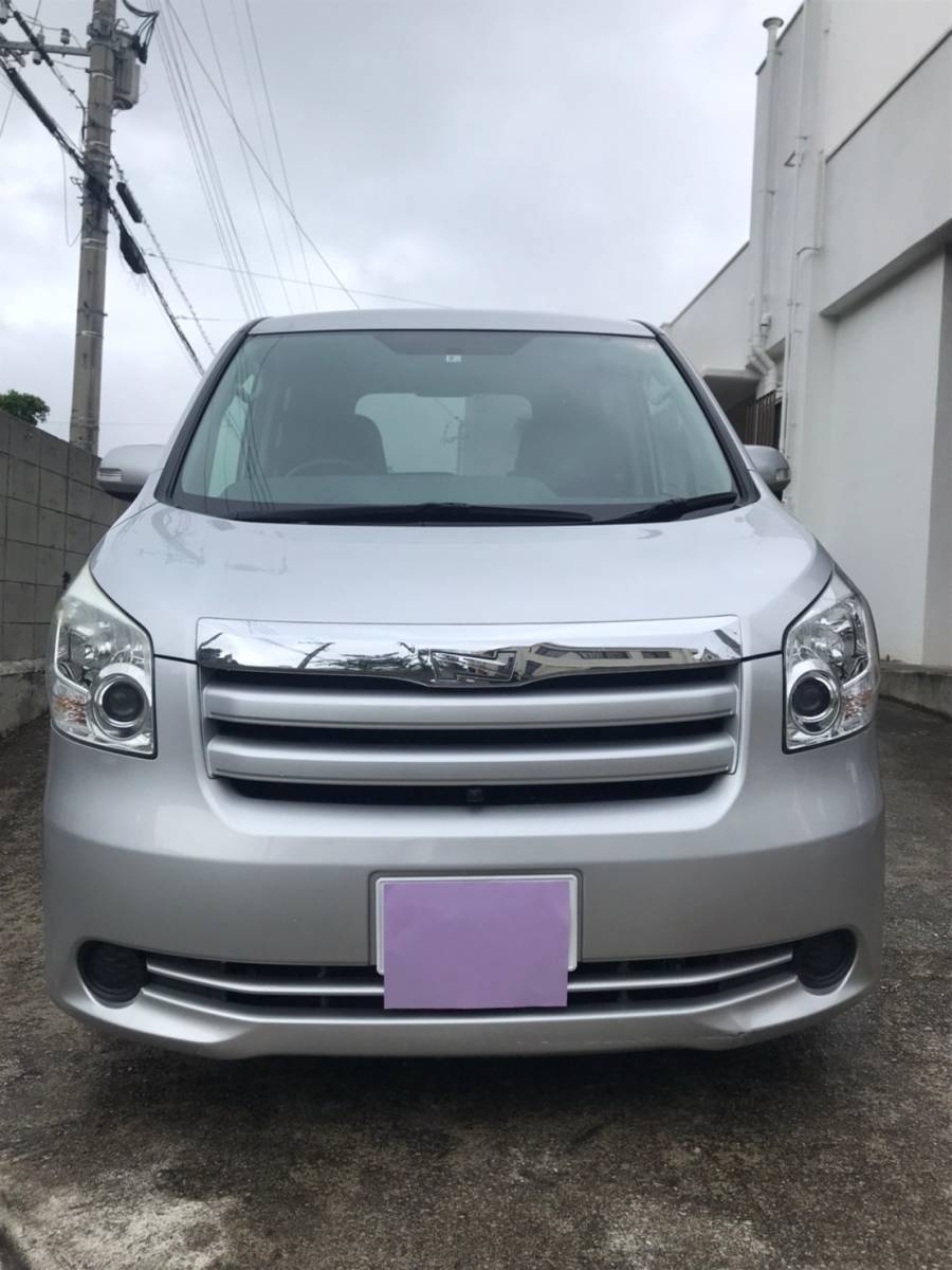 トヨタ　ノア　平成２１年　DBA-ZRR70G　両側パワースライドドア　リモコン開閉　プッシュスタート　車検令和５年２月　個人出品　沖縄