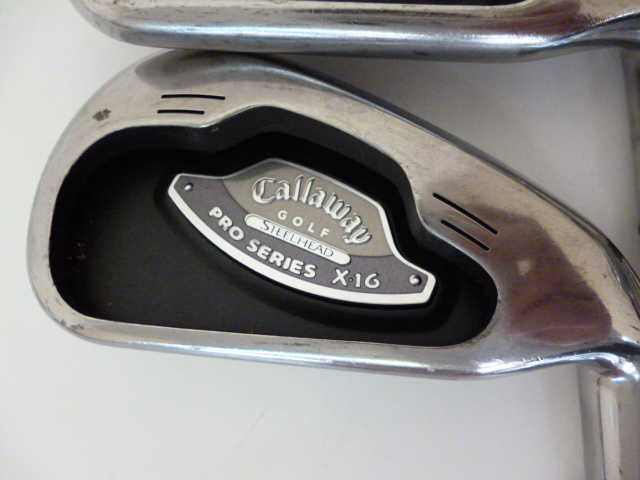 Callaway キャロウェイ スティールヘッド X・16 プロシリーズ アイアン10本セット #3〜9 P.A.S NS PRO 990GH フレックス S 激安 1円～