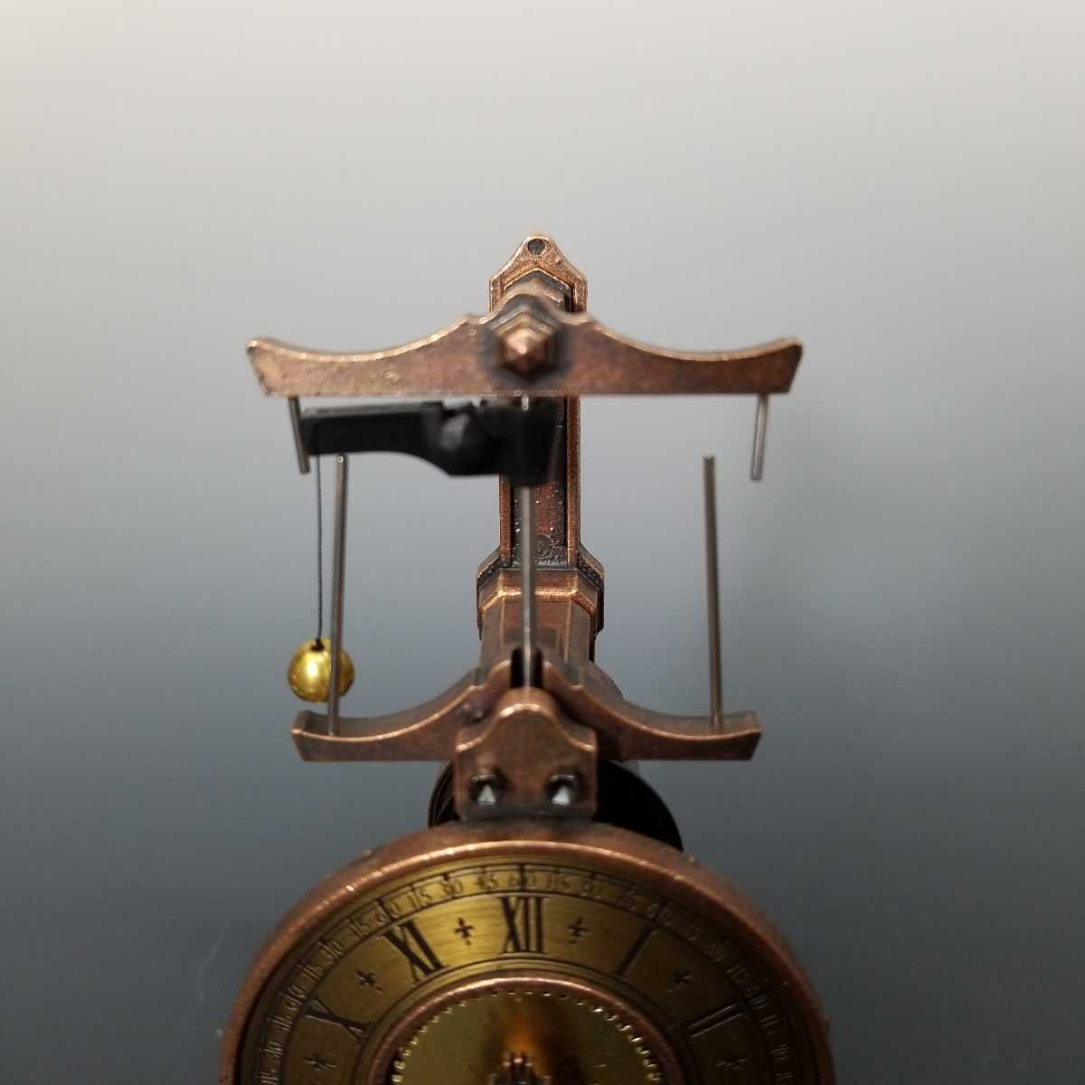 480【同梱NG】TOMY guild clock からくり時計 ゼンマイ式 マイクロ