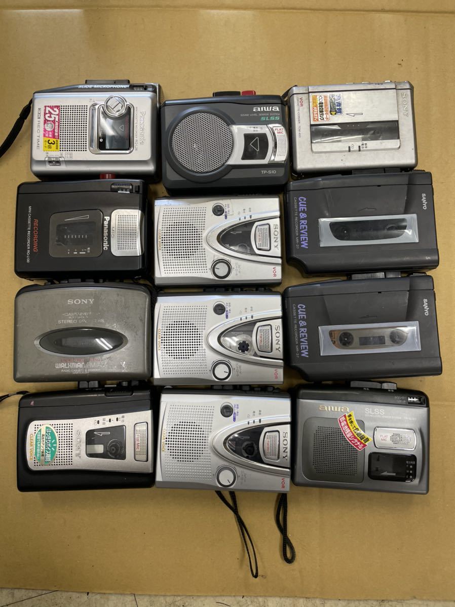 SONY Panasonic AIWA カセットレコーダー カセットプレーヤー まとめ12