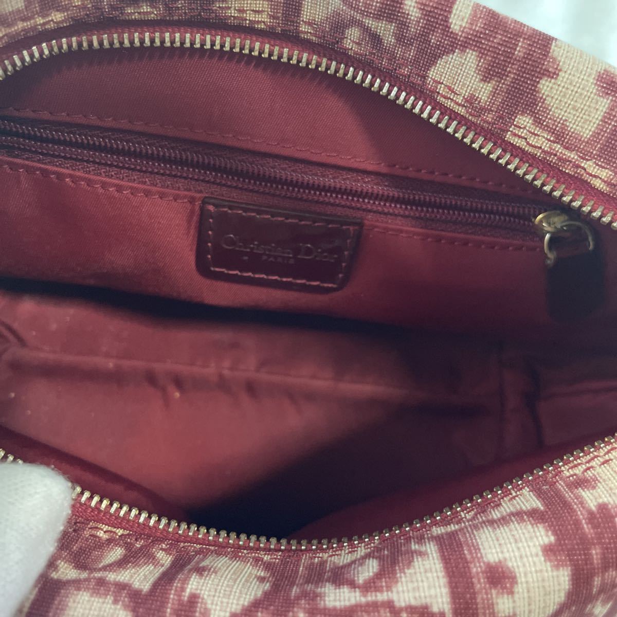 1円 〜 美品 Christian Dior クリスチャン ディオール トロッター ミニ 