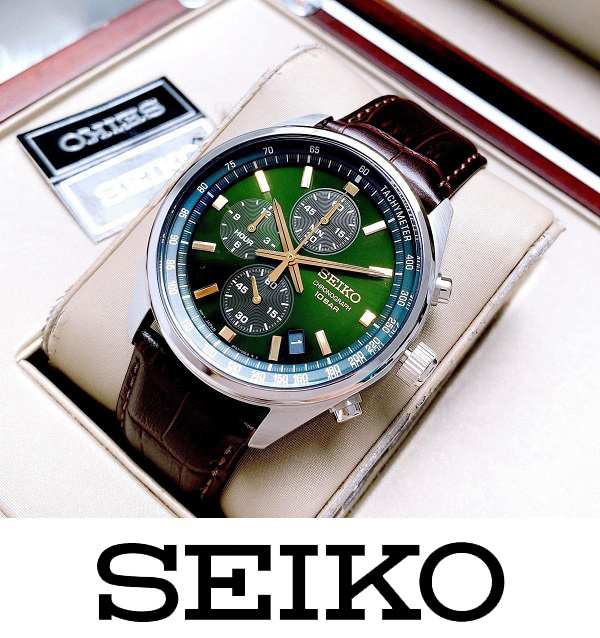 NEW】【日本未発売SEIKO】SEIKO セイコー クロノグラフ メンズ 腕時計 