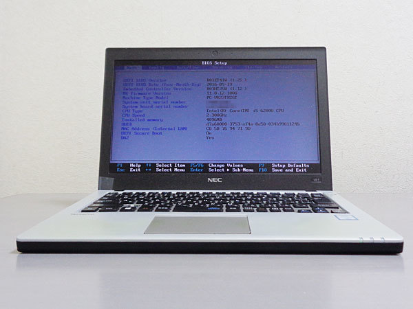 NEC VersaPro PC-VK23T/B-T Core i5 6200U 2.30GHz ジャンク