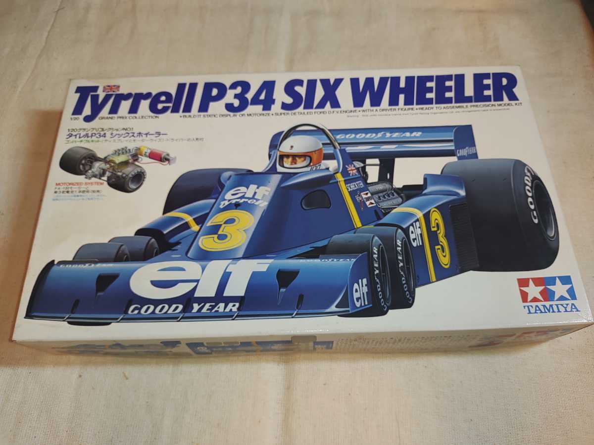 タミヤ TAMIYA タイレルP34 シックス ホイーラー ティレルP34 未組立 