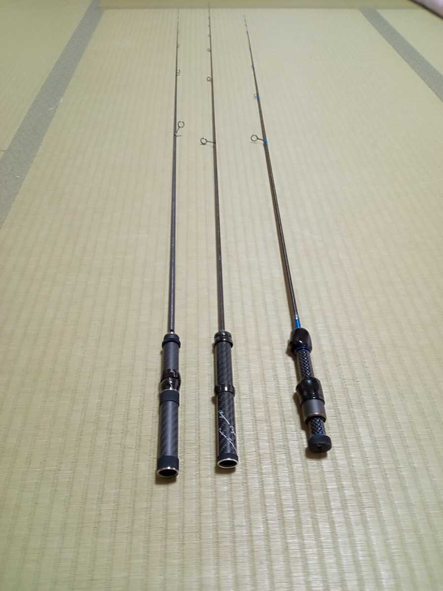 自作1ピースアジングロッド３本セット チタンティップ２本 ソリッドティップ１本 超高感度 トラウトの質問一覧