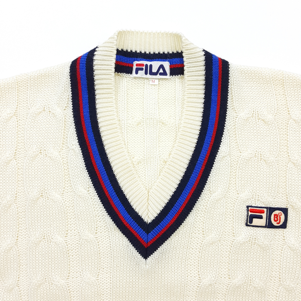 70s 80s FILA フィラ BJORN BORG ビヨンボルグ BJ ケーブル チルデン 