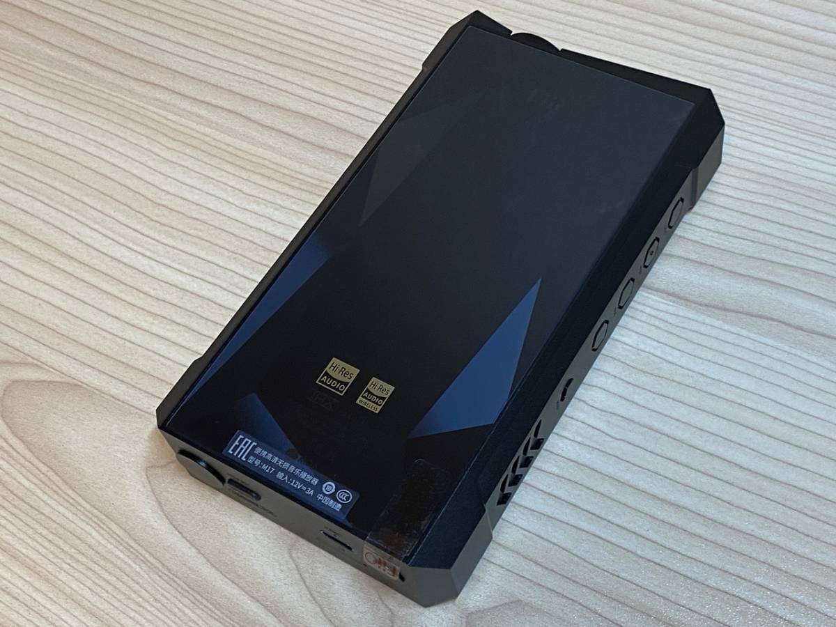 FiiO M17 フラッグシップ トランスポータブルDAP FIO-M17-B 【中古美品