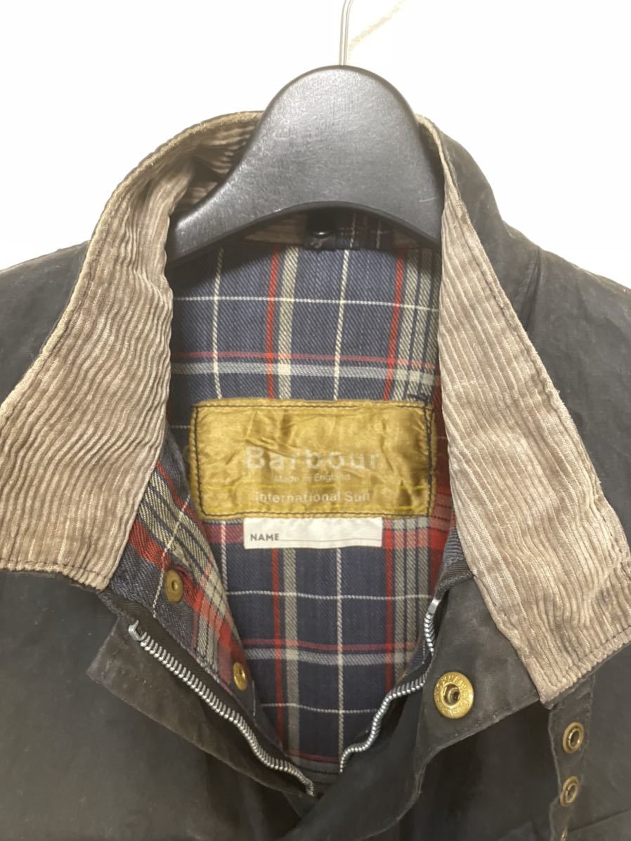 70s 1ワラントBarbour international ゴールドラベル ヴィンテージ