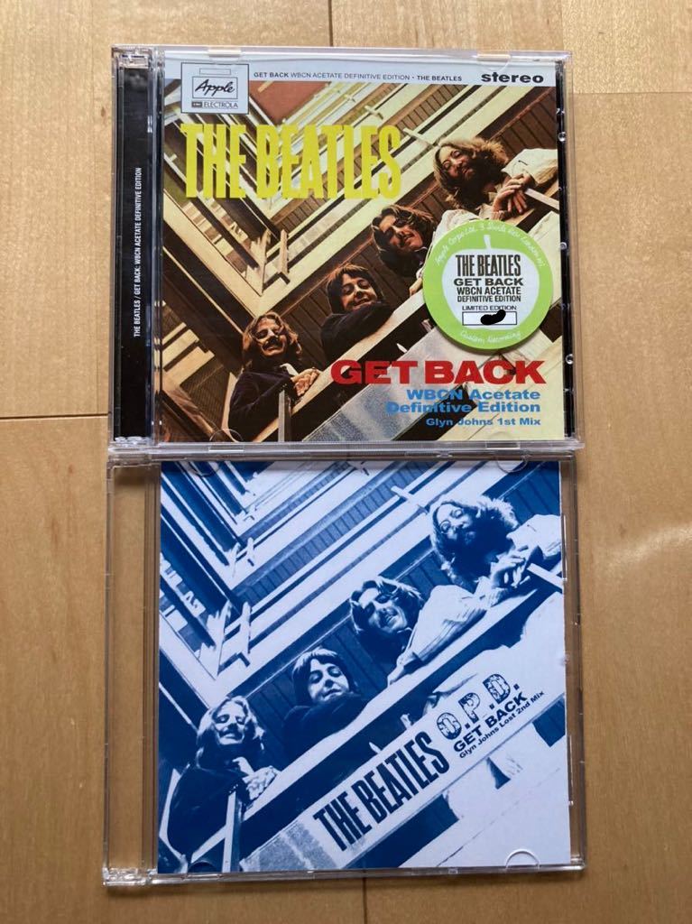 THE BEATLES - GET BACK WBCN ACETATE DEFINITIVE EDITION (2CD) plus
