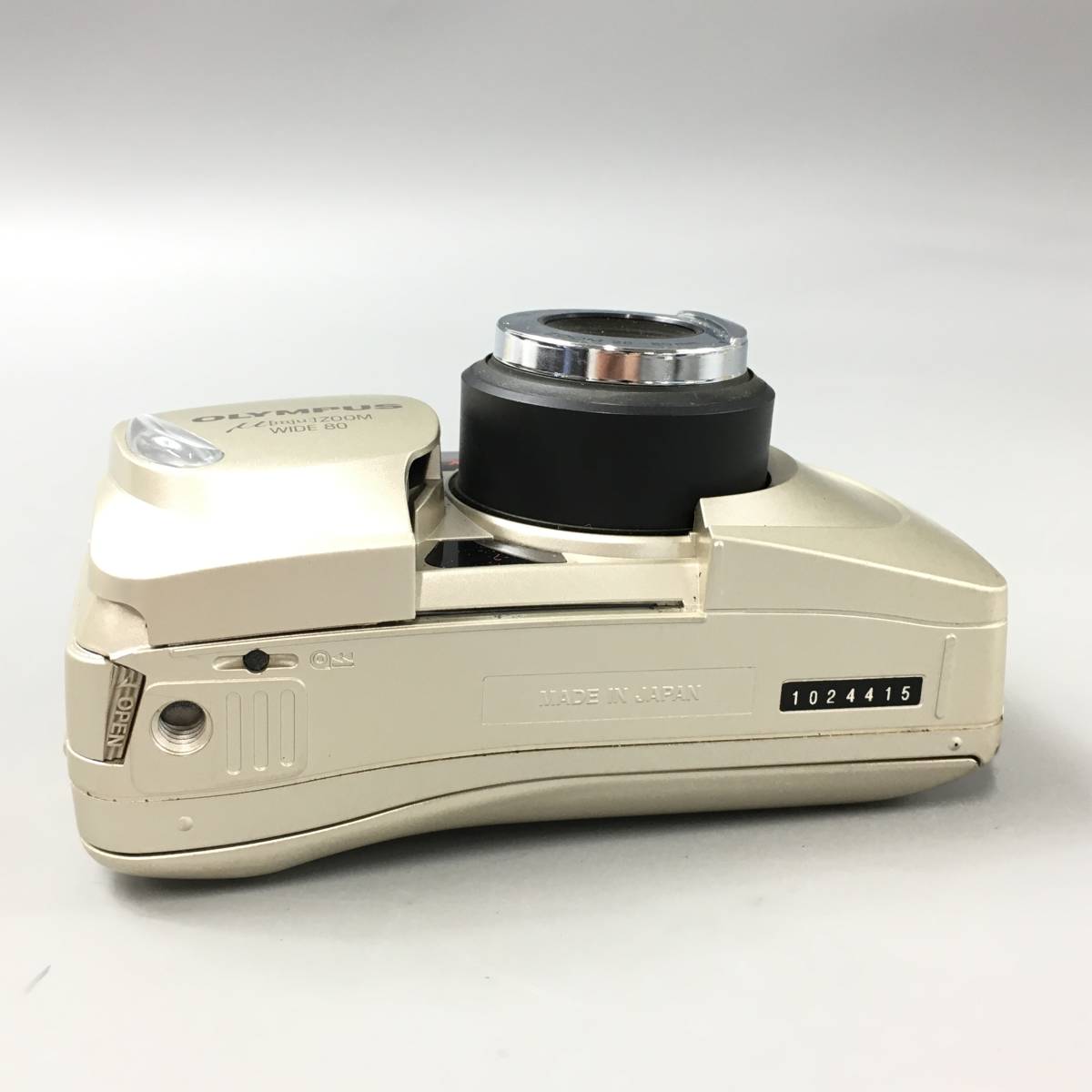 ZOOM ☆C04548&frasl;OLYMPUS オリンパス IZM 初心者さんにおすすめ新入荷 ミュー ★C04548/OLYMPUS オリンパス/コンパクトカメラ/AF/μ [mju:] ZOOM WIDE 80/OLYMPUS LENS ZOOM28-80㎜/シャッターOK