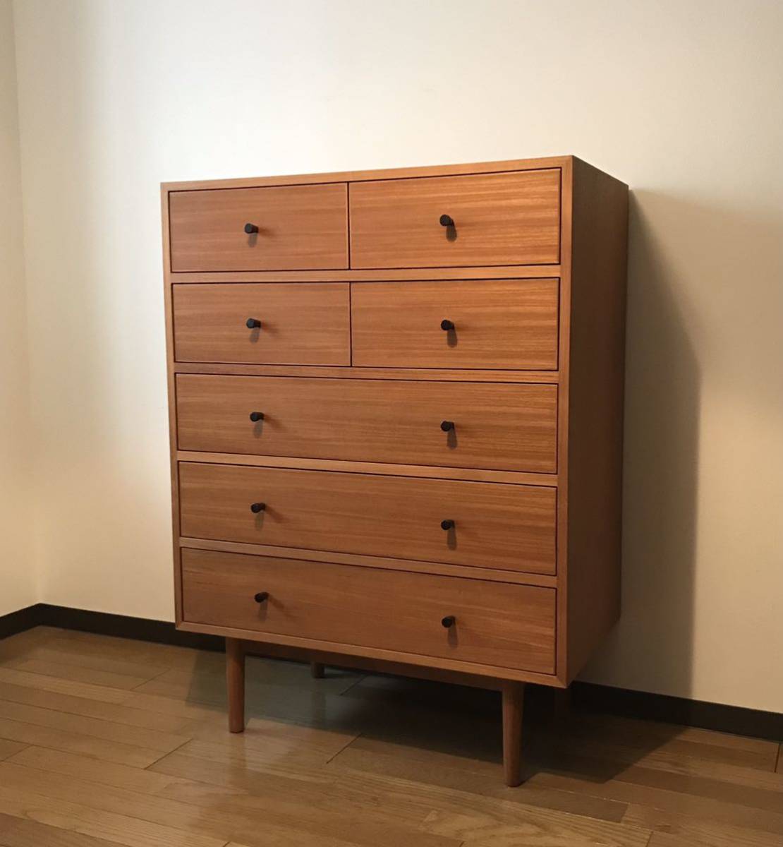 チェスト タンス　引き出し　衣類　北欧　整理タンス　飾り台_1