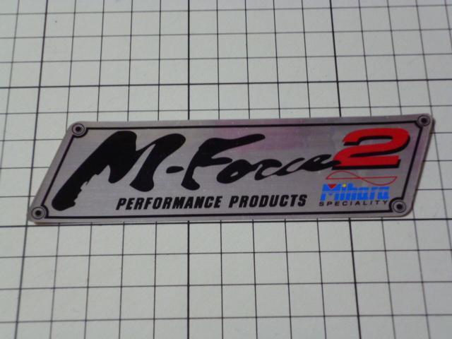正規品，大得価 最後の1枚 純正品 Mihara M-Force 2 ステッカー チャンバー用 耐熱/RZ250 RZ350 RZ250R RZ350R R1-Z TZ 等に ミハラ スペシャリティ O&M(マフラー関連パーツ（社外）)｜売買されたオークション情報、yahoo ヤマハ用