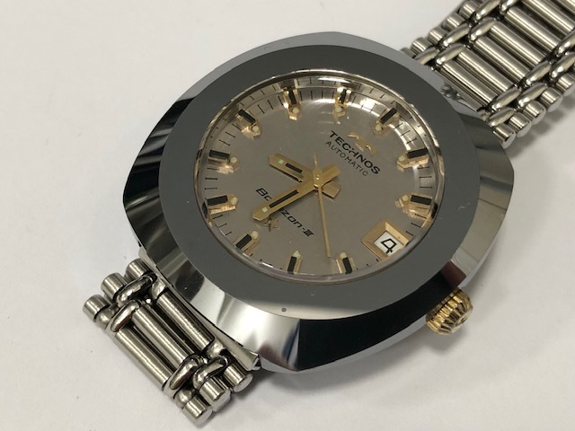 平和堂貿易 TECHNOS BORAZON 美品 9410】【中古美品】TECHNOS テクノス Borazon -Ⅲ ボラゾン AUTOMATIC