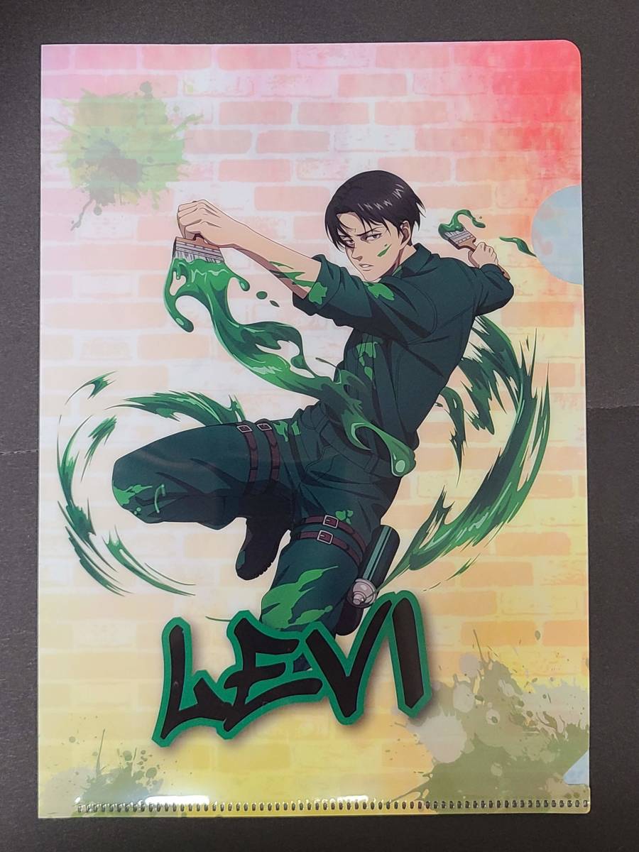 進撃の巨人 秋葉原フェスティバル クリアファイル リヴァイ コミック アニメグッズ 売買されたオークション情報 Yahooの商品情報をアーカイブ公開 オークファン Aucfan Com