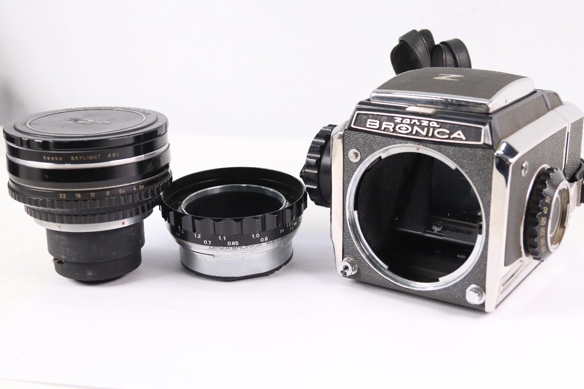 ZENZA BRONICA ゼンザブロニカ S2 後期 中判 フィルムカメラ + NIKKOR 