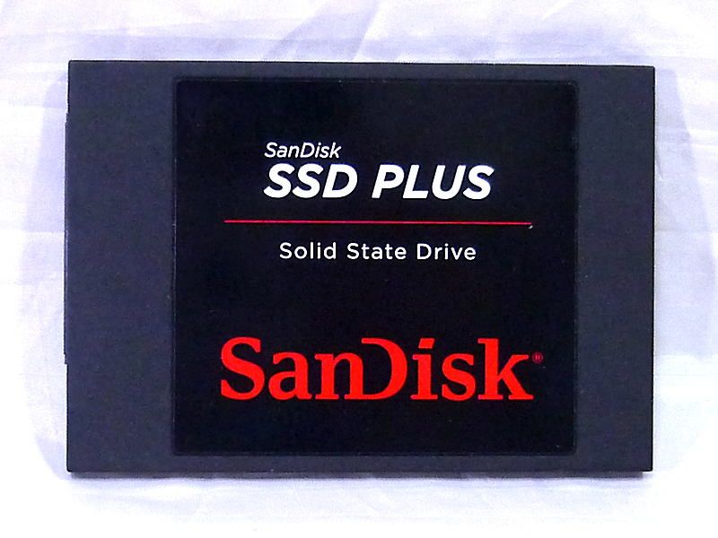 □2.5インチ SATA SSD／San Disk PLUS 480GB SanDisk SSD | 545MB⁄s