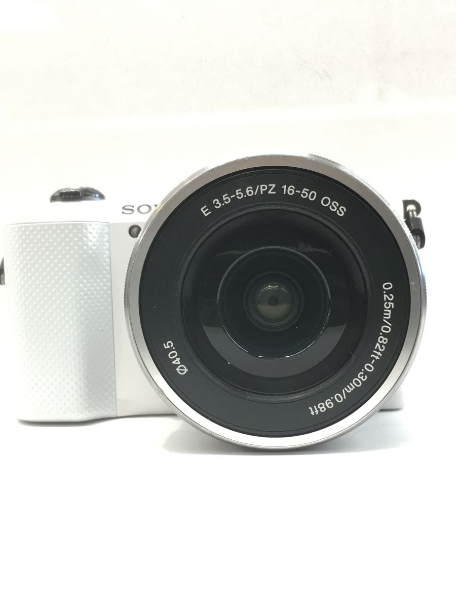 SONY◆デジタル一眼カメラ α5000 ILCE-5000L パワーズームレンズキット [ホワイト] α5000 | SONY ILCE-5000L 価格比較 パワーズームレンズキット(ホワイト／デジタル