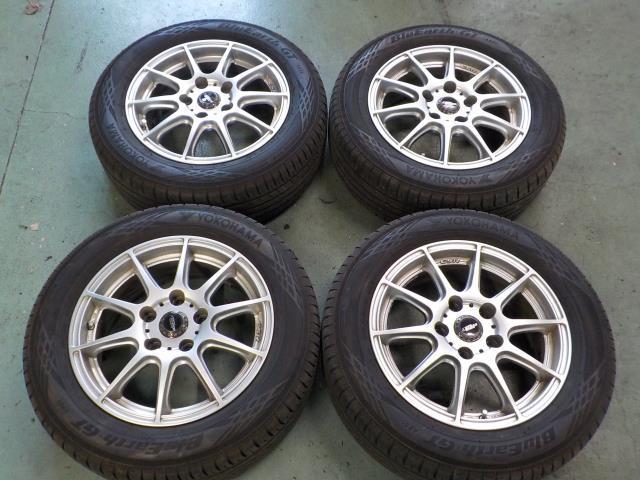 SALE，人気SALE 社外15インチアルミ タイヤ付 15Ｘ6Ｊ+43 195/60Ｒ15 個人宅宛発送不可(ラジアルタイヤ)｜売買されたオークション情報、yahooの商品情報をアーカイブ公開 - オークファン 5穴