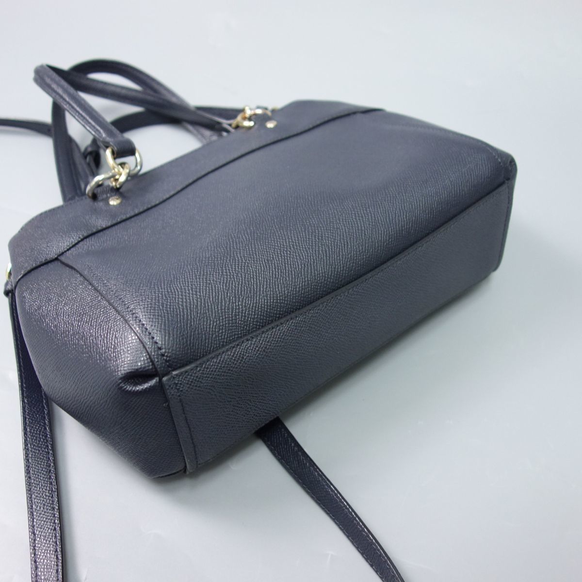 1円 COACH コーチ キャリーオール 2WAYハンドバッグ ショルダー