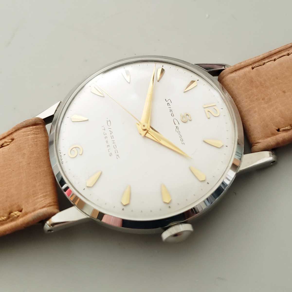 SEIKO クロノス手巻き時計 （稼動品）