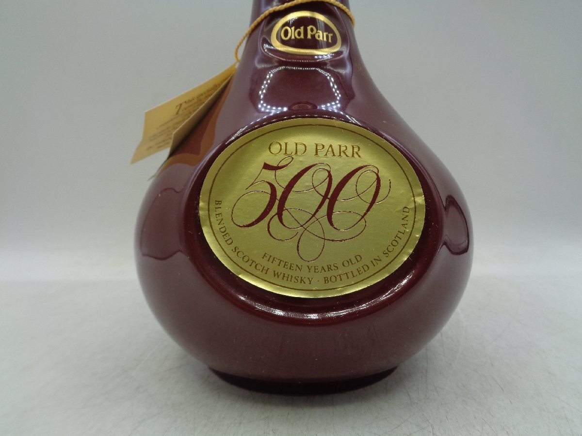 GRAND Old Parr オールドパー 500年記念 スコッチ ウイスキー 陶器 箱