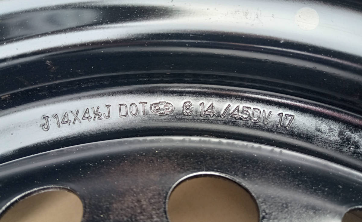 ダイハツ純正 14インチx4.5J スチールホイール 鉄ホイール ホイール 