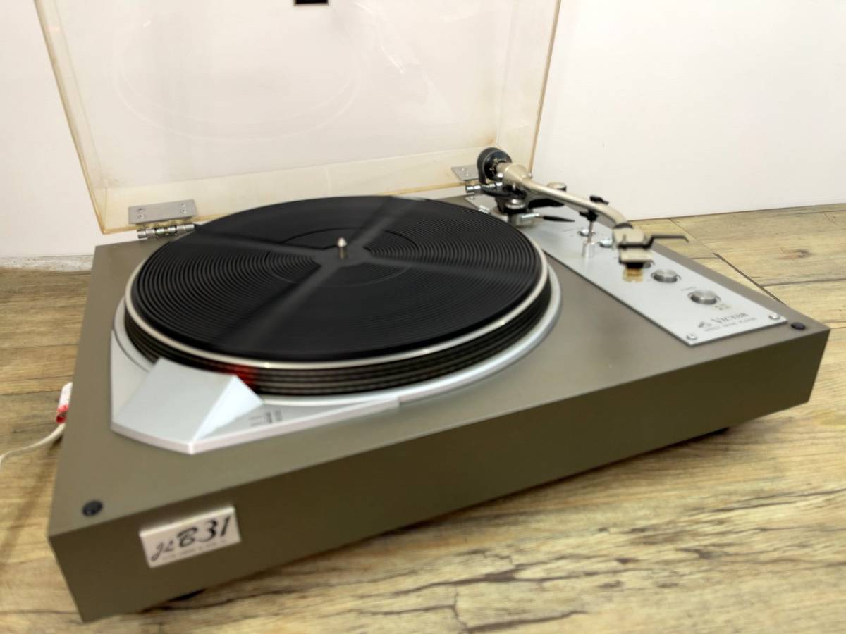  Victor JL-B31M / ビクター レコードプレーヤー ターンテーブルTK ３３ ４５回転確認 カートリッジ付き(ビクター)｜売買されたオークション情報、yahooの商品情報をアーカイブ公開 - オークファン ビクター