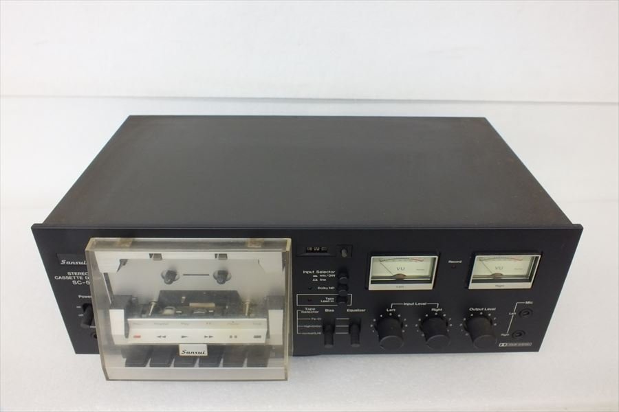 サンスイ SANSUI カセットデッキ SC-3 ▽ SANSUI サンスイ SC-3 サンスイ SANSUI カセットデッキ SC-3 ▽ SANSUI サンスイ SC-3