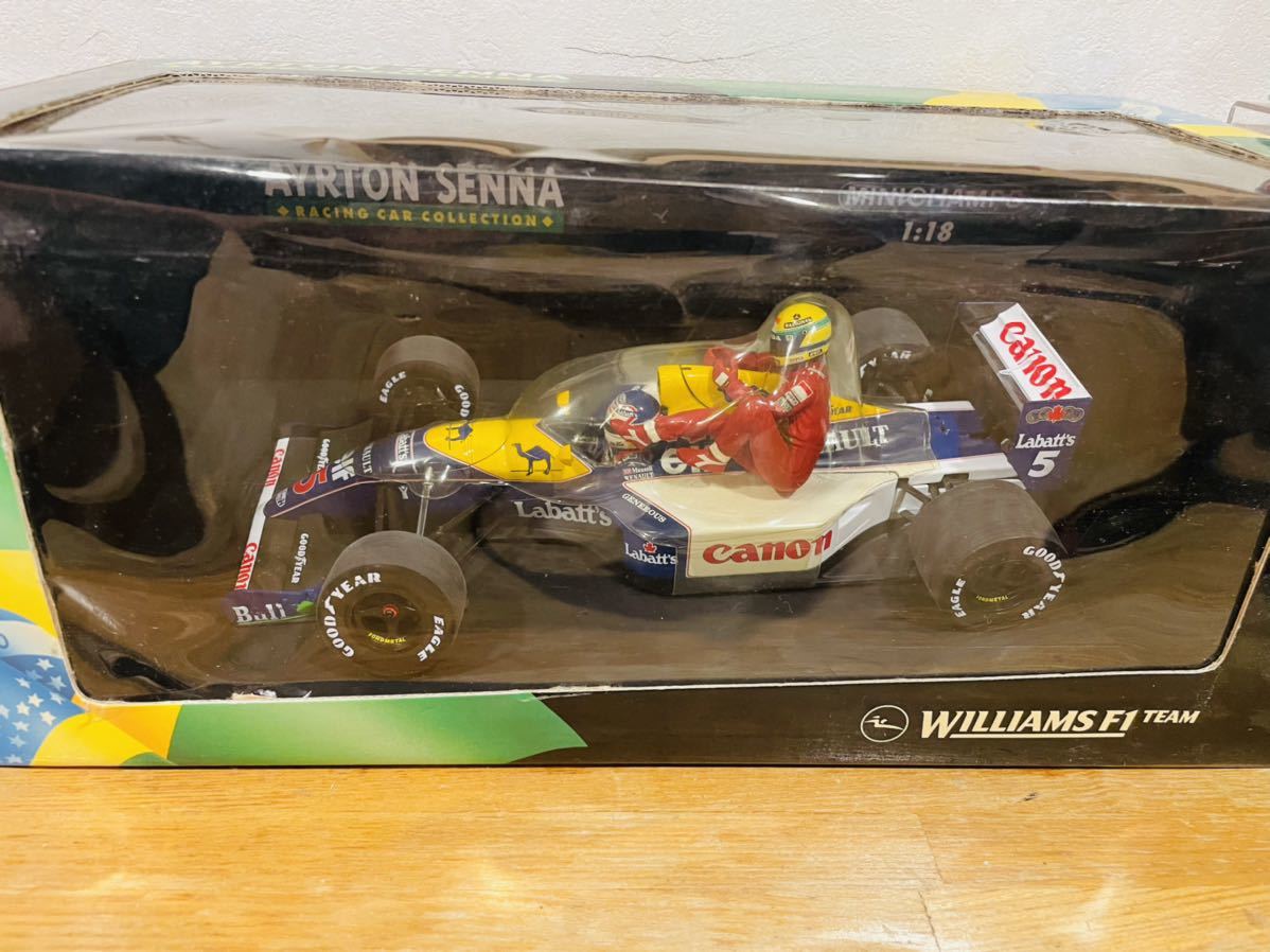 お得 1/18 ウィリアムズ FW14 ライドオンセナ 1991 イギリスGP(レーシングカー)｜売買されたオークション情報、yahooの商品情報をアーカイブ公開 - オークファン レーシングカー