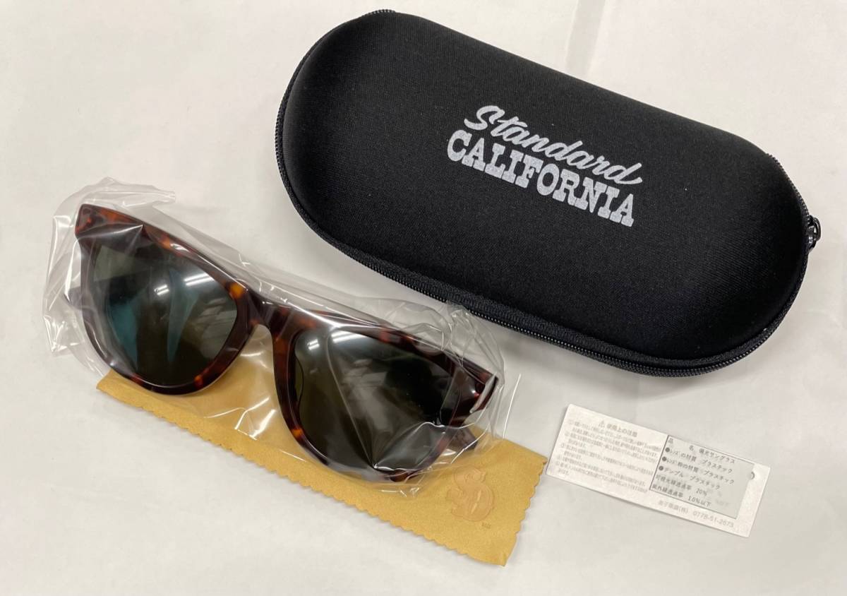 スタンダード カリフォルニア×金子眼鏡 TYPE 1 べっ甲 サングラス