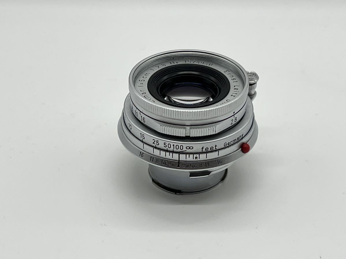  LEICA ライカ ELMAR 50mm f:2.8 Mマウント エルマー 沈胴レンズ ドイツ製(ライカ)｜売買されたオークション情報、yahooの商品情報をアーカイブ公開 - オークファン ライカ