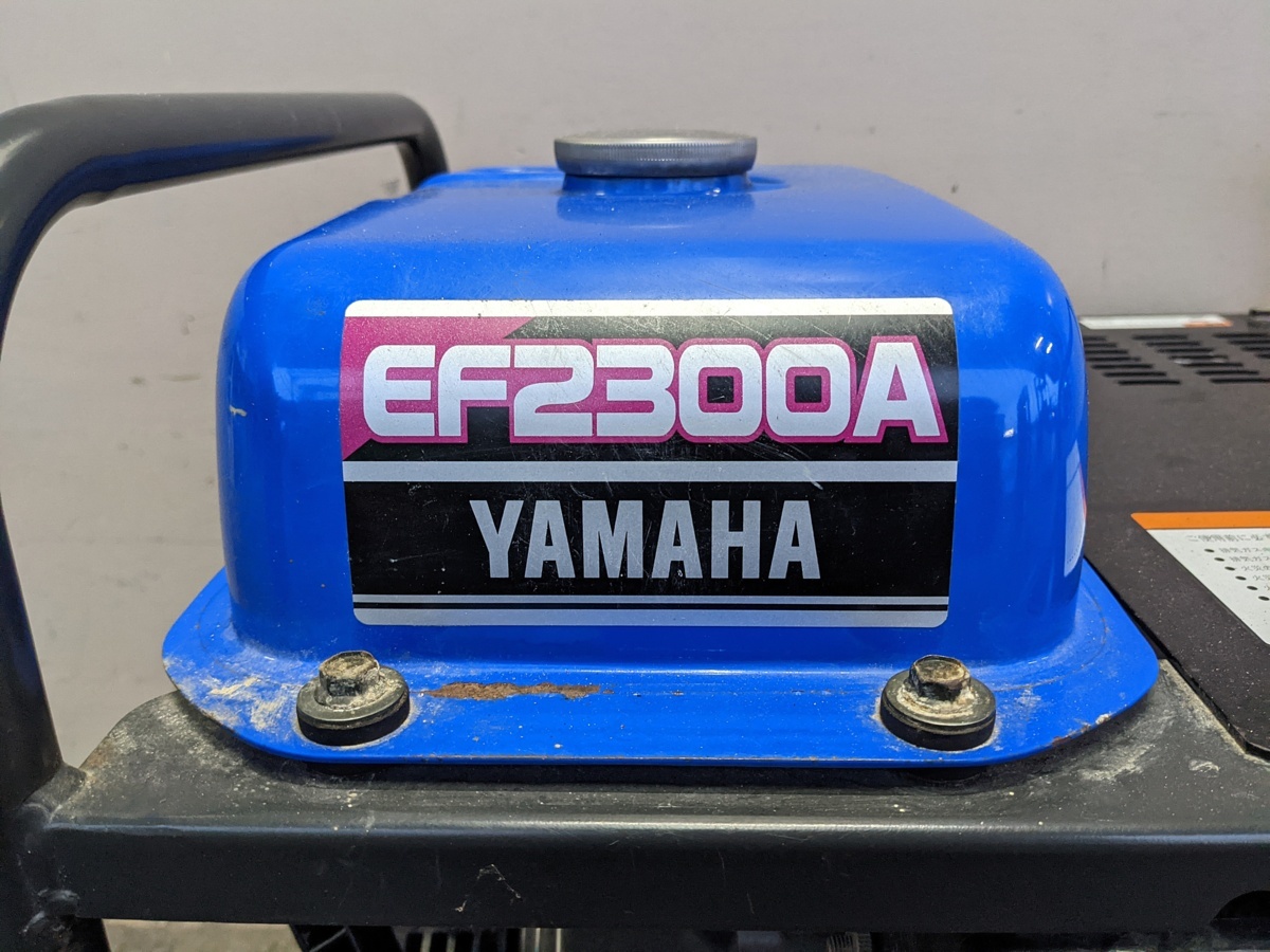 ☆中古☆ヤマハ YAMAHA ガソリンエンジン発電機 EF2300A 100V60Hz 2.3 