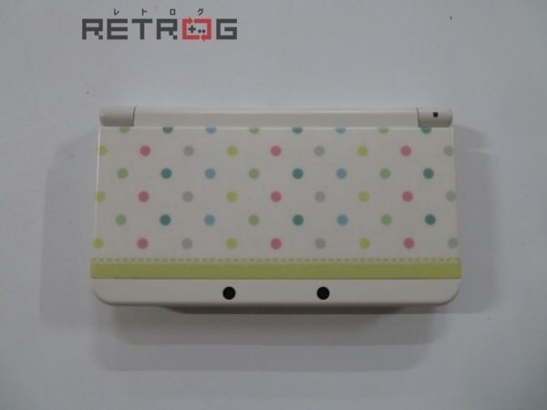 Newニンテンドー3DS本体 きせかえプレートパック パステルドット  
