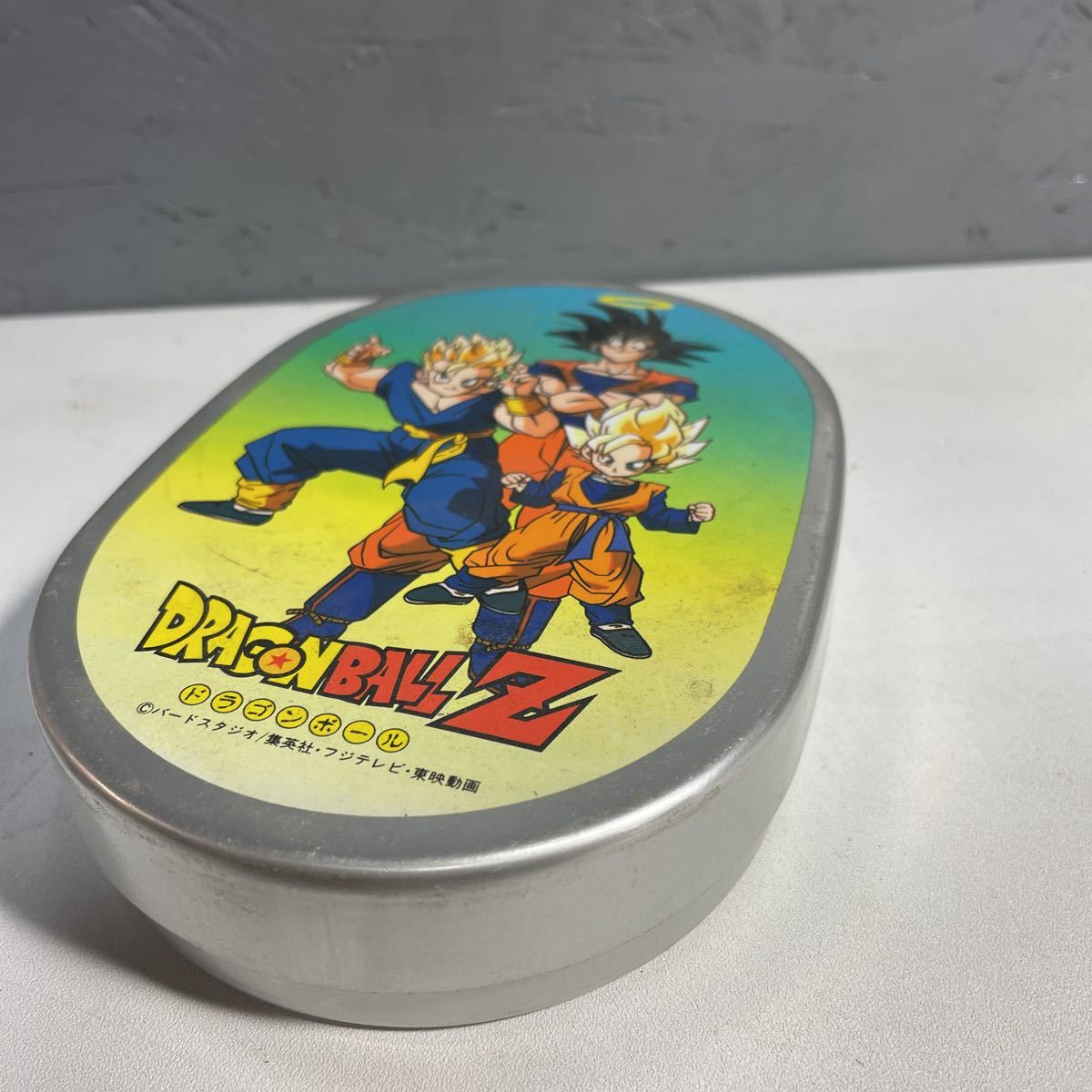 昭和レトロ　ドラゴンボール　レトロ　お弁当箱 2B22】当時物 レア 鳥山明 ドラゴンボールZ アルミ弁当箱 未開封新品