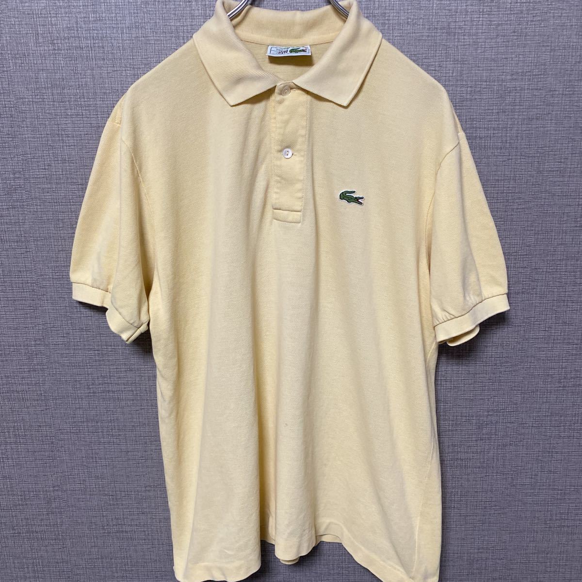 80s 90s ラコステ LACOSTE ポロシャツ スペイン製 ビンテージ