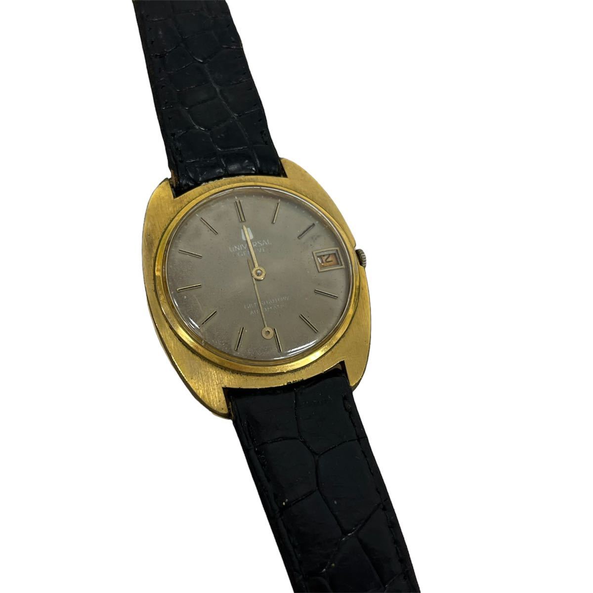 UNIVERSAL GENEVE GILT SHADOW AUTOMATIC ユニバーサル ジュネーブ