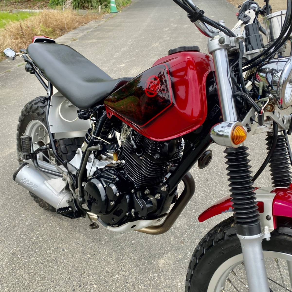 TW200 2JL ヤマハ YAMAHA カスタム 書類あり 実働 スカチューン Yahoo 