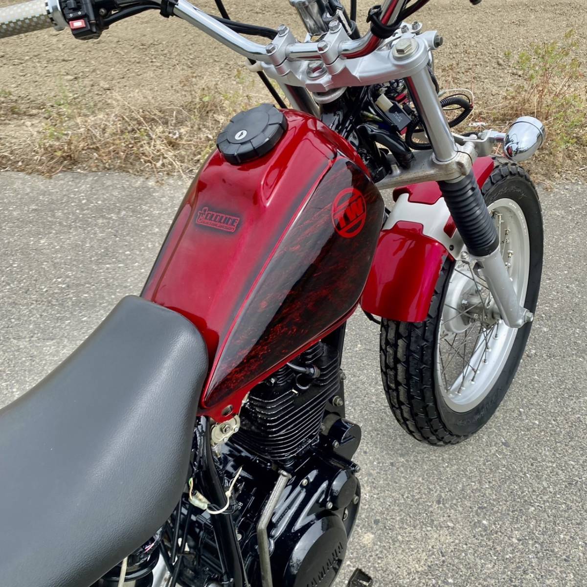 TW200 2JL ヤマハ YAMAHA カスタム 書類あり 実働 スカチューン Yahoo 
