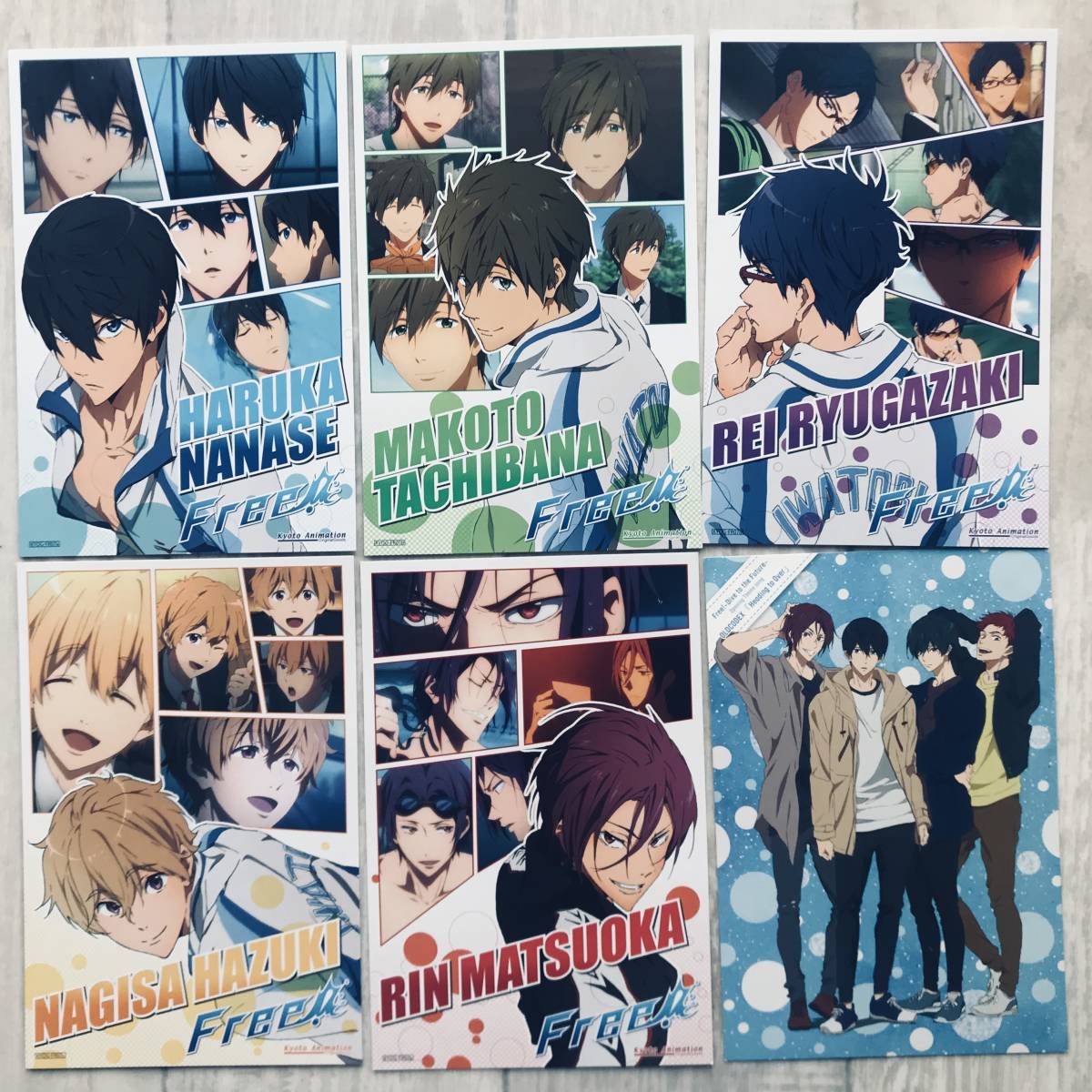Free ポストカード22枚セット アニメ まとめ売り 七瀬遙 松岡凛 橘真琴 葉月渚 竜ヶ崎怜 山崎宗介 桐嶋郁弥 鴫野貴澄 松岡江 似鳥 その他 売買されたオークション情報 Yahooの商品情報をアーカイブ公開 オークファン Aucfan Com