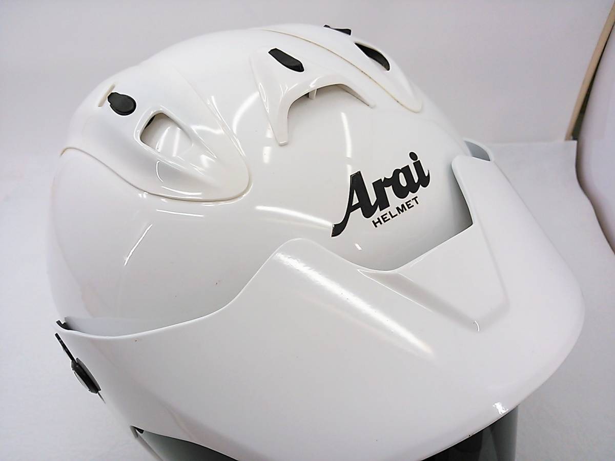 送料無料】Arai アライ SZ-Ram4 UPTOWN アップタウン WHITE ホワイト M 